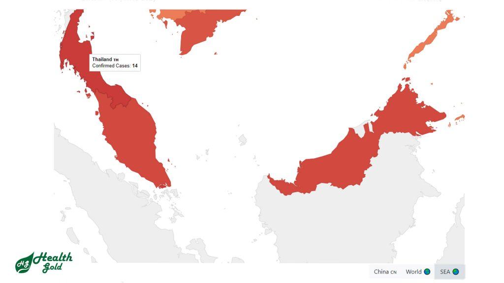 Virus corona tại Đông Nam Á