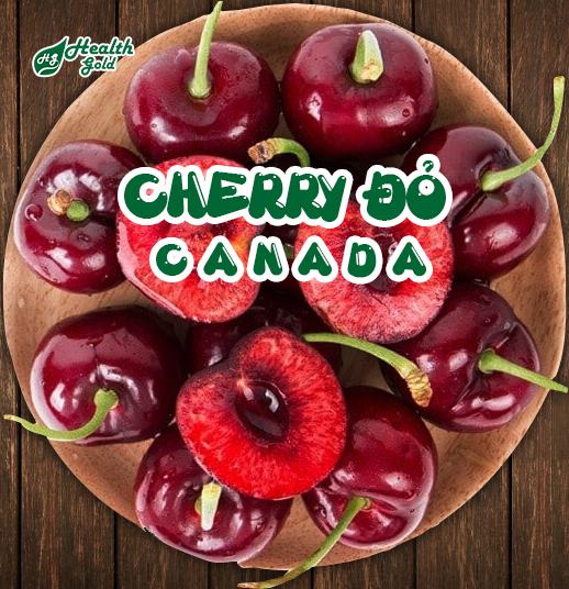 Cherry Đỏ Canada – Trái Cây Nhập Khẩu Chính Hiệu