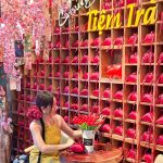 Tet decorated cafe in Tan Phu district – Our Tea Shop 10 Years Later