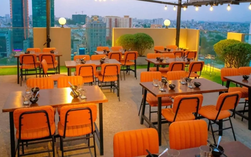 Đá Lửa rooftop quận 10 view đẹp